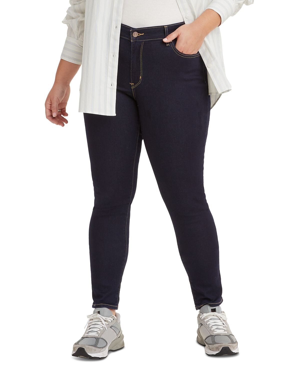 

Женские короткие джинсы скинни 711 Levi's, мульти