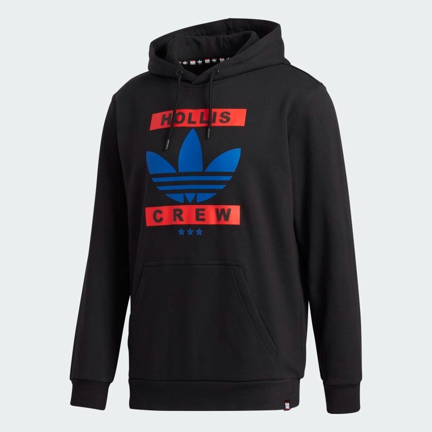

Худи Adidas Originals Run-DMC, черный/мультиколор