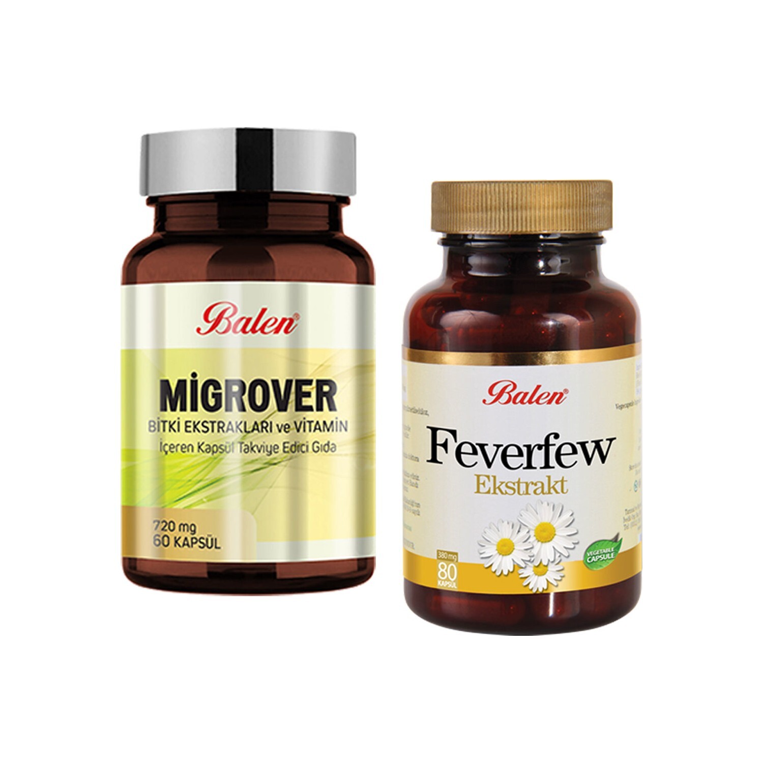 

Balen 2 Migraine Migrover, капсула с экстрактом пиретрума