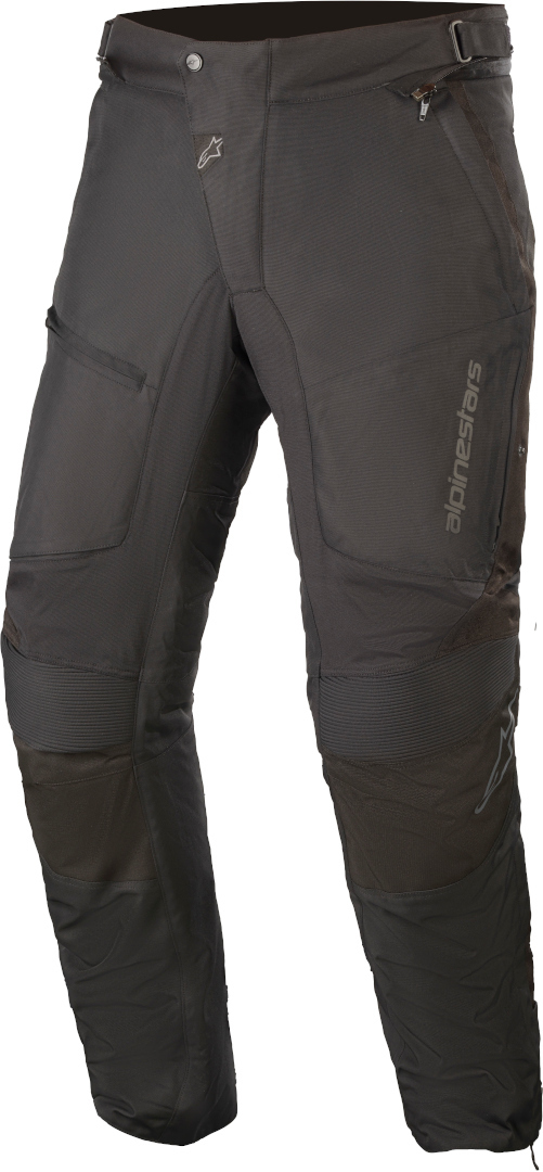 Мотоциклетные текстильные брюки Alpinestars Raider V2 Drystar, черный джинсовые мотоциклетные текстильные брюки radium v2 alpinestars черный