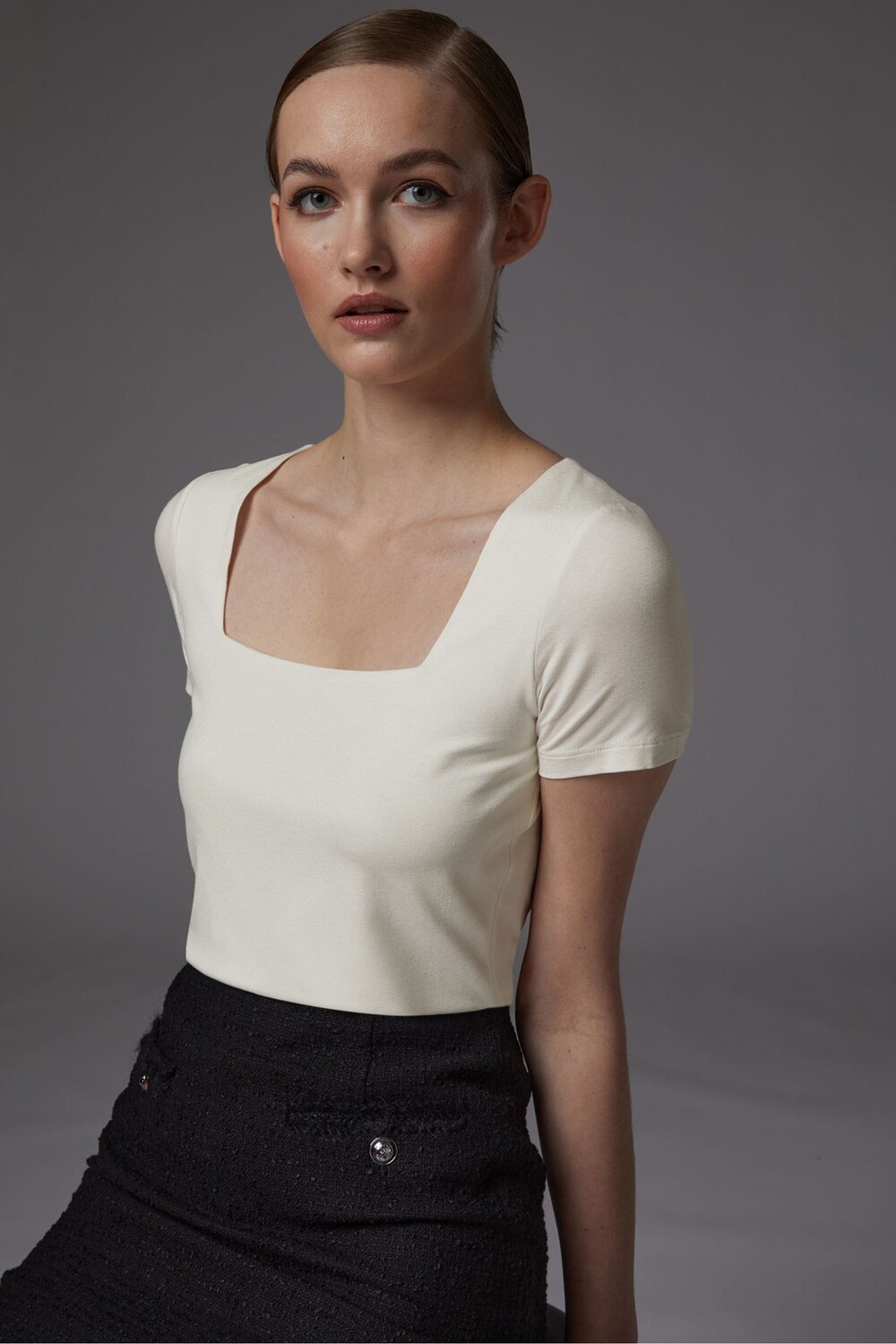 

Топ Tasha lenzing ecovero из вискозы Lk Bennett, бежевый