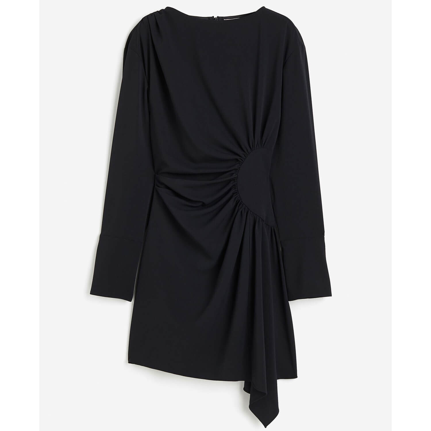 

Платье H&M Draped Creped, черный