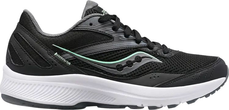 

Кроссовки Saucony Wmns Cohesion 15 Wide Black Meadow, черный