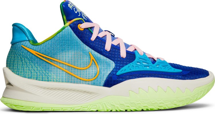 Кроссовки Nike Sue Bird x Kyrie Low 4 'Dynasty', синий - фото