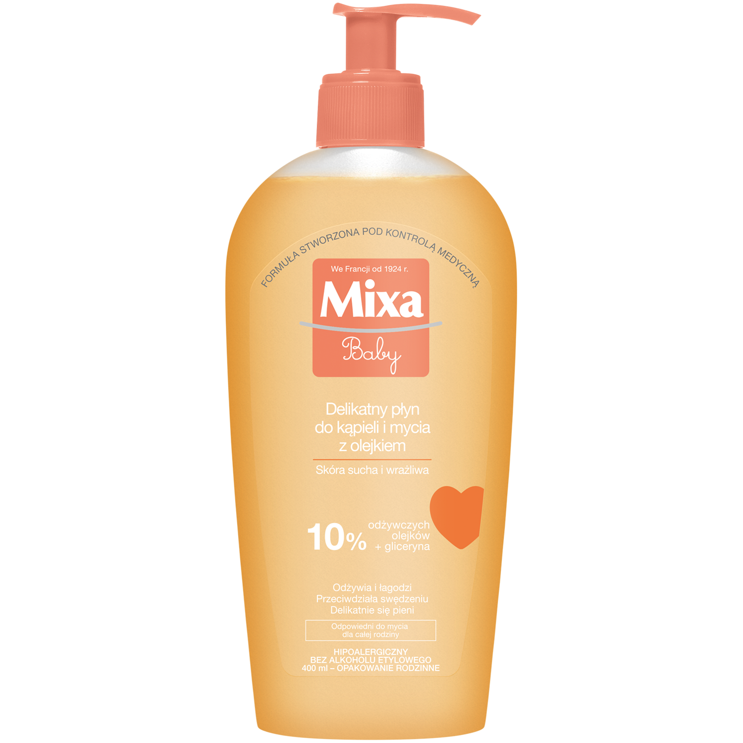 Mixa Baby Жидкость для деликатной стирки с маслом, 400 мл