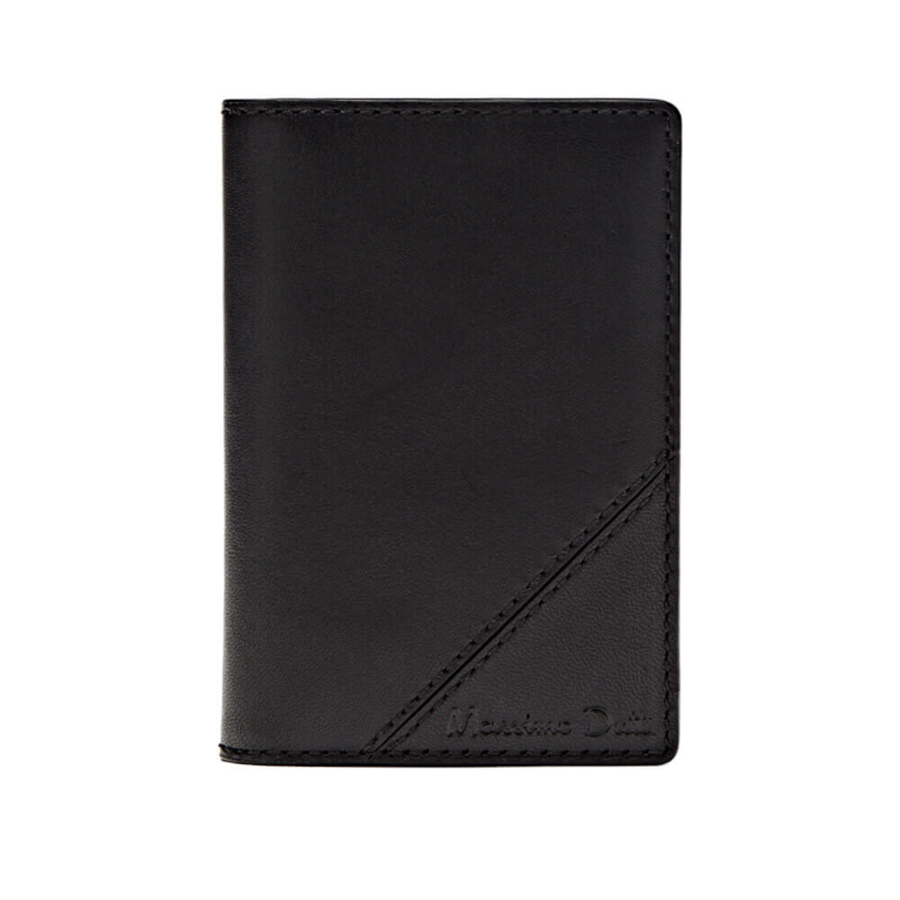 

Кошелек Massimo Dutti Party Leather, черный