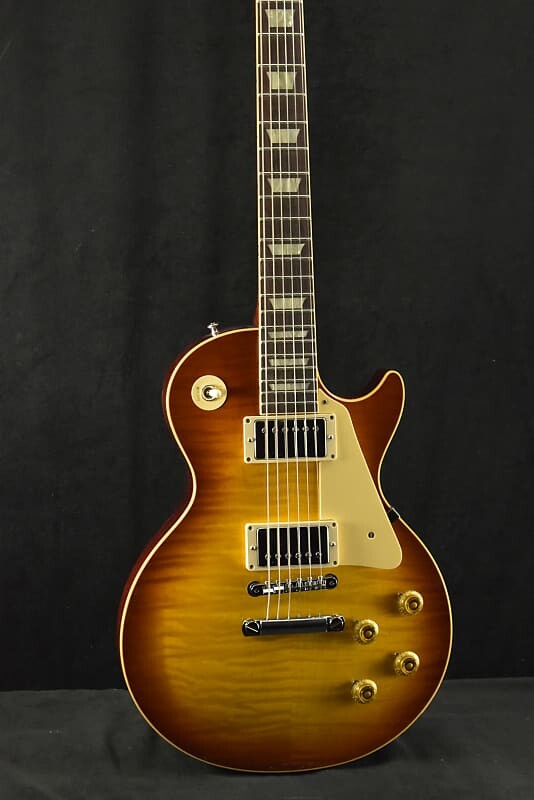 

Gibson Custom Shop 1959 Les Paul Standard переиздание Iced Tea Burst Custom Shop 1959 Les Paul Standard Reissue Iced Tea Burst