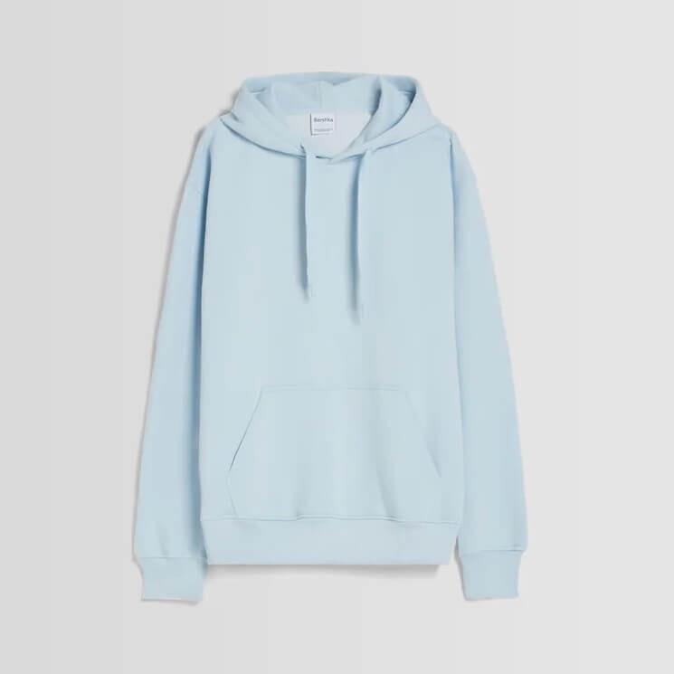 

Толстовка Bershka, голубой, Синий