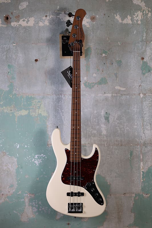 Басс гитара Sadowsky Hybrid P/J 4-String Electric Bass Guitar - Olympic White бас гитара p j белая clevan