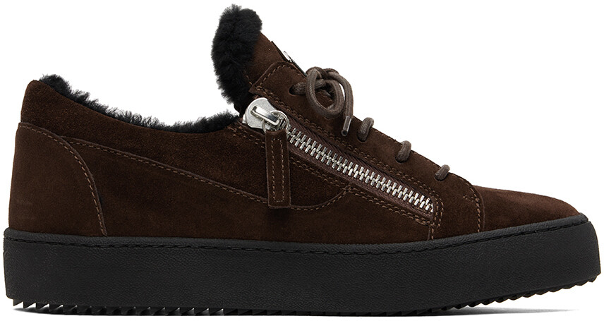 

Коричневые зимние кроссовки Frankie Giuseppe Zanotti
