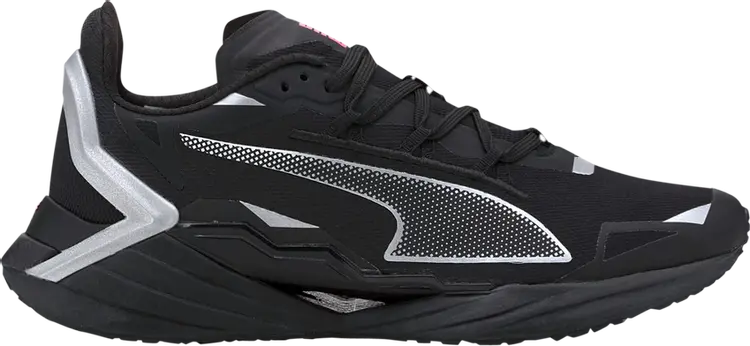 

Кроссовки Puma Wmns UltraRide Runner ID Black Silver, черный