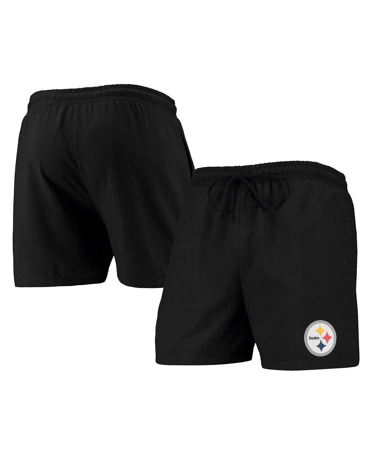 

Мужские черные плавательные шорты pittsburgh steelers magic print palm FOCO, черный