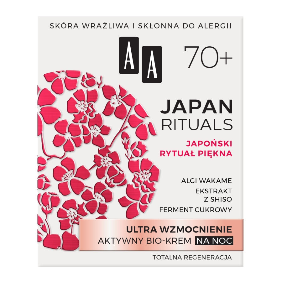 

AA Japan Rituals 70+ Ультра Укрепляющий активный биокрем на ночь 50мл