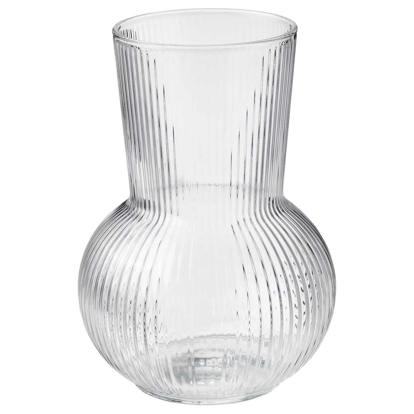 PÅDRAG ПОДРАГ Ваза, прозрачное стекло, 17 см IKEA venini ваза