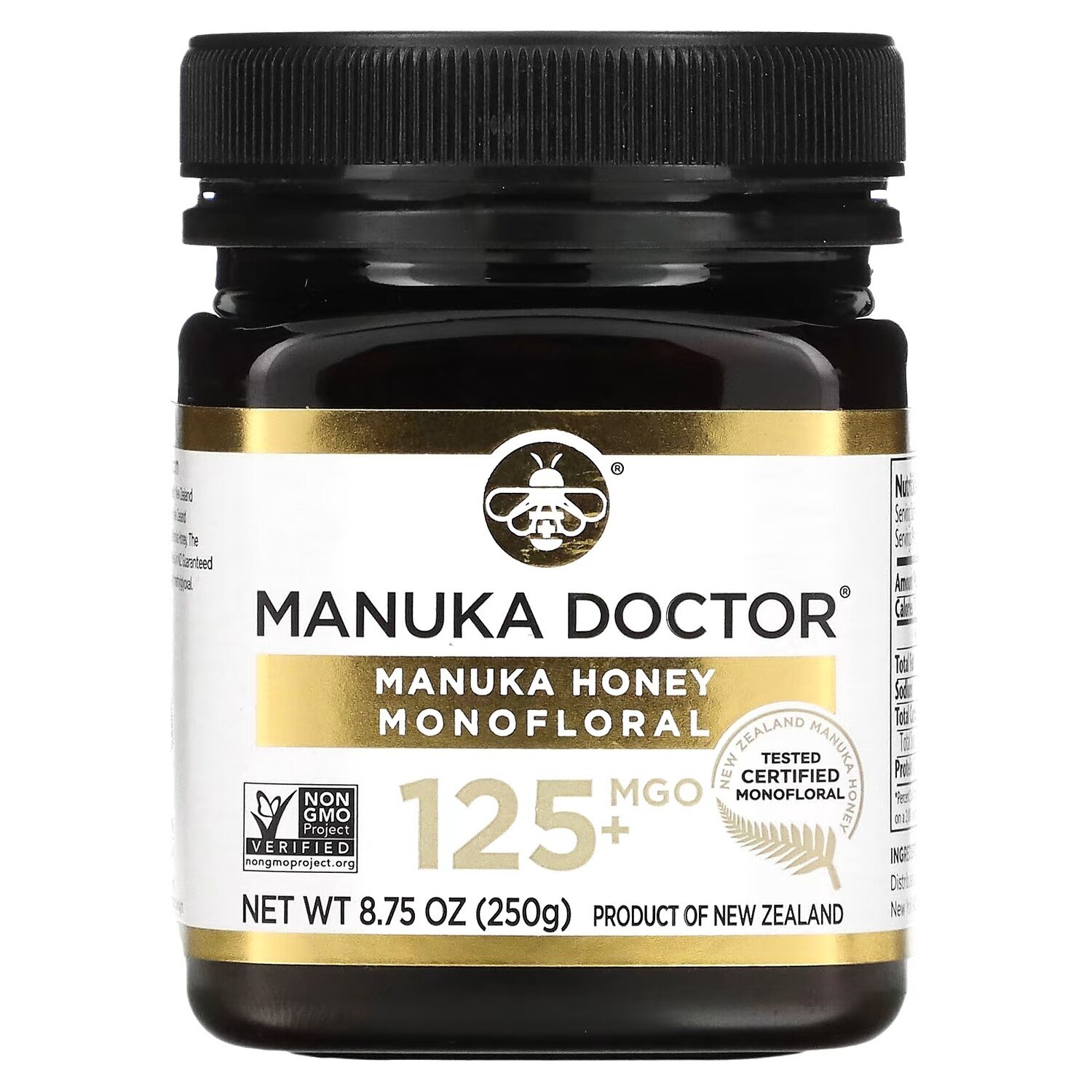 

Manuka Doctor монофлорный мед манука MGO 125+, 250 г