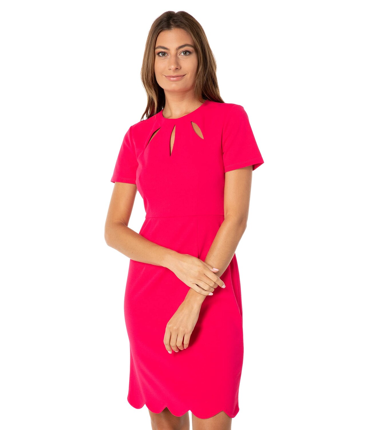 

Платье Maggy London, Scuba Crepe Cutout Midi Dress