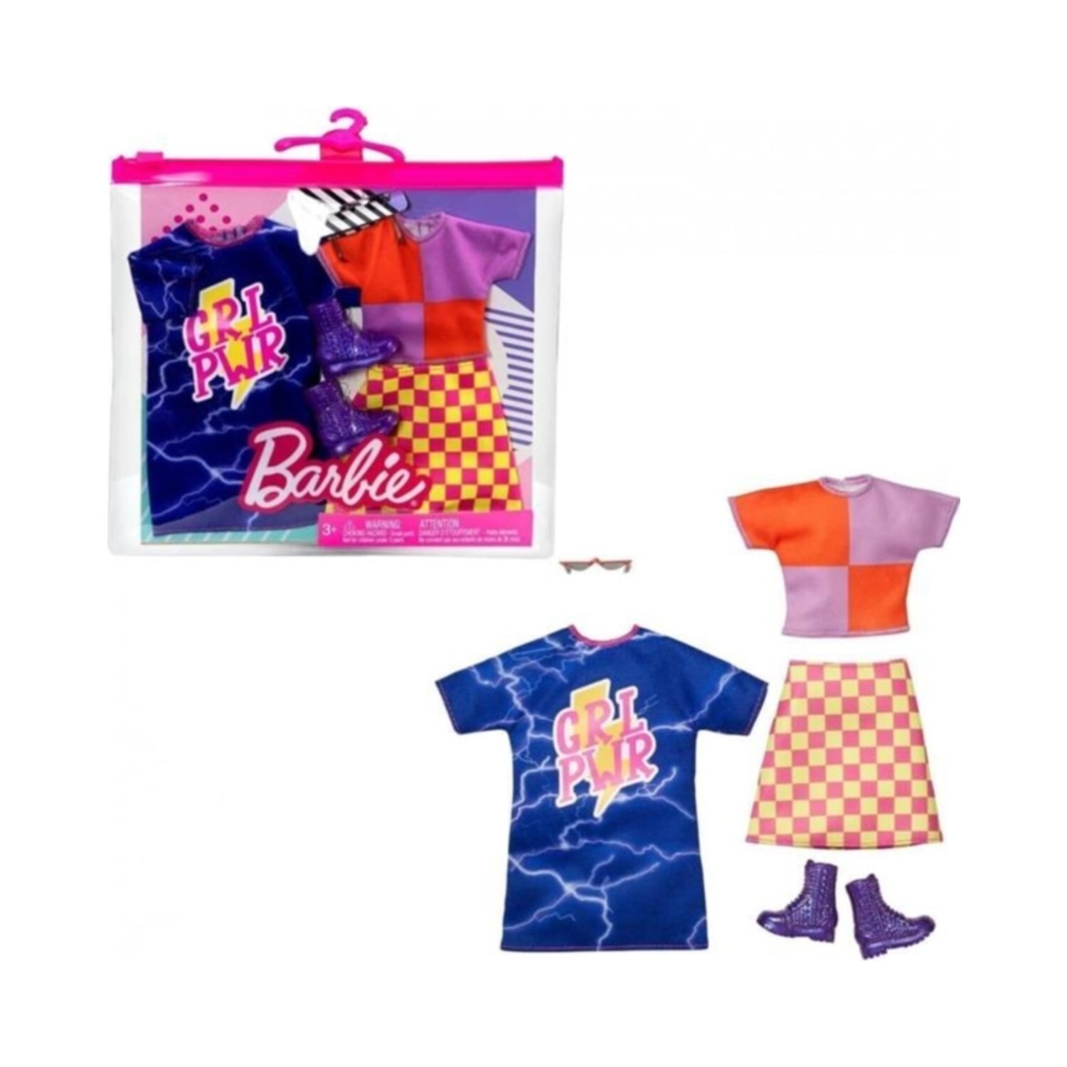 

Одежда Barbie Платье и юбка с футболкой