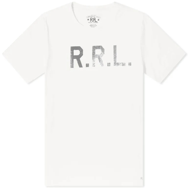 Футболка Rrl Graphic Logo, белый