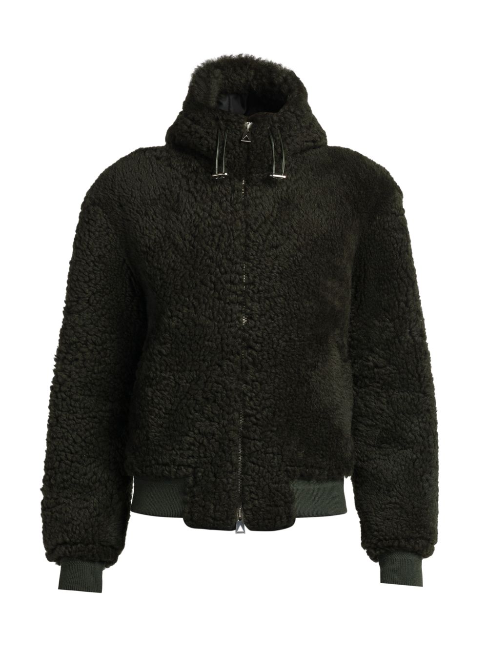 цена Куртка с капюшоном из овечьей шерсти Bottega Veneta