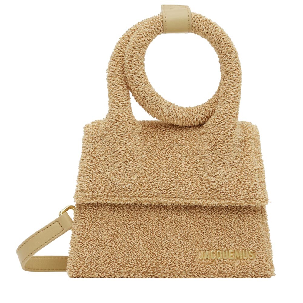 

Сумка Jacquemus le Papier Le Chiquito Noeud, бежевый