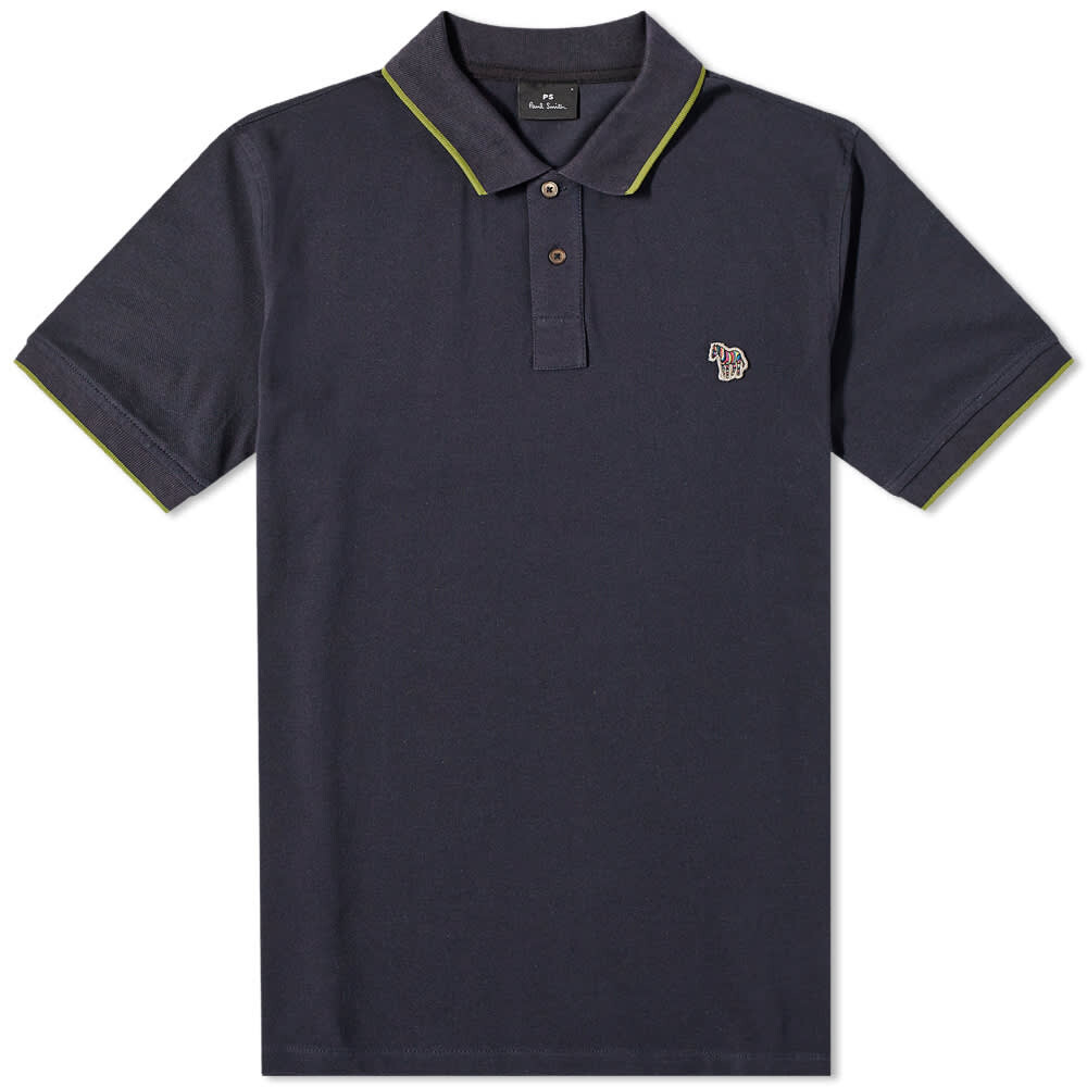 

Футболка Paul Smith Regular Fit Zebra Polo, Серый