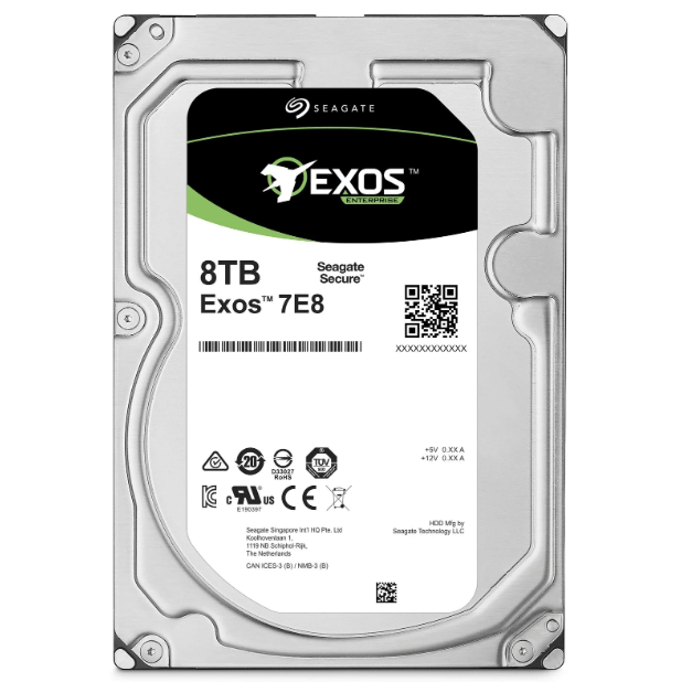 Жесткий диск Seagate Exos 7E8 8 ТБ 3.5 ST8000NM000A жесткий диск seagate exos 7e8 8 тб 3 5 st8000nm000a