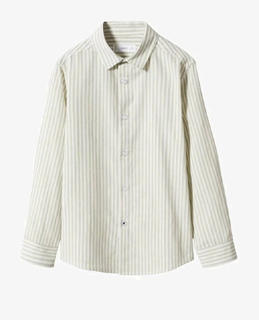 

Рубашка Mango Kids Fede, хаки