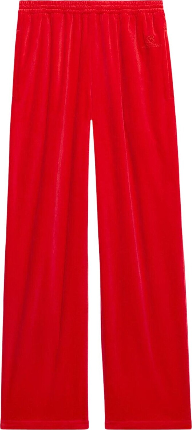

Брюки Balenciaga Soft Tracksuit Pants 'Tango Red', красный