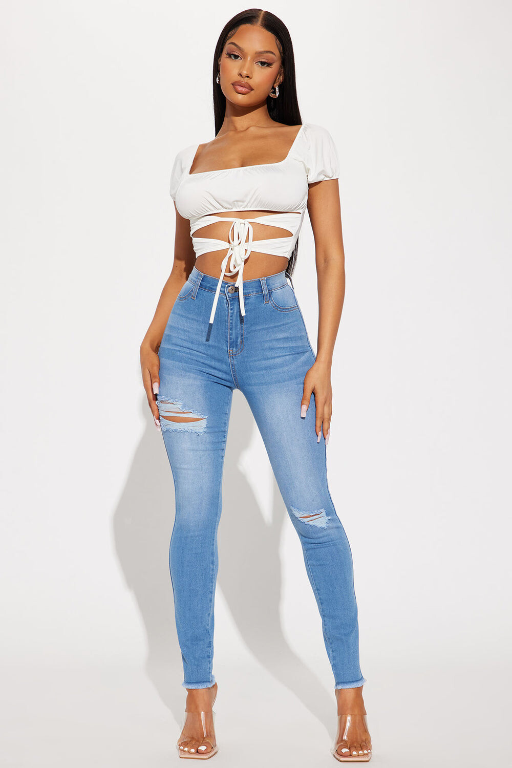 

Джинсы Fashion Nova FN24365SS, синий