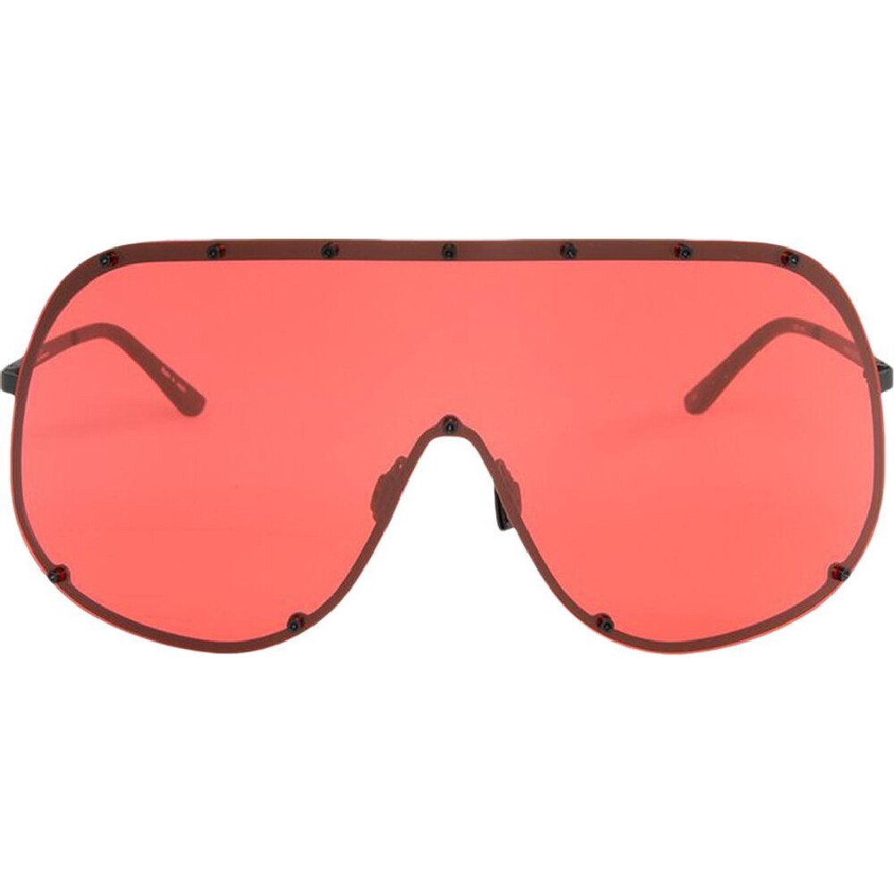 

Солнцезащитные очки Rick Owens Shield Sunglasses, красный