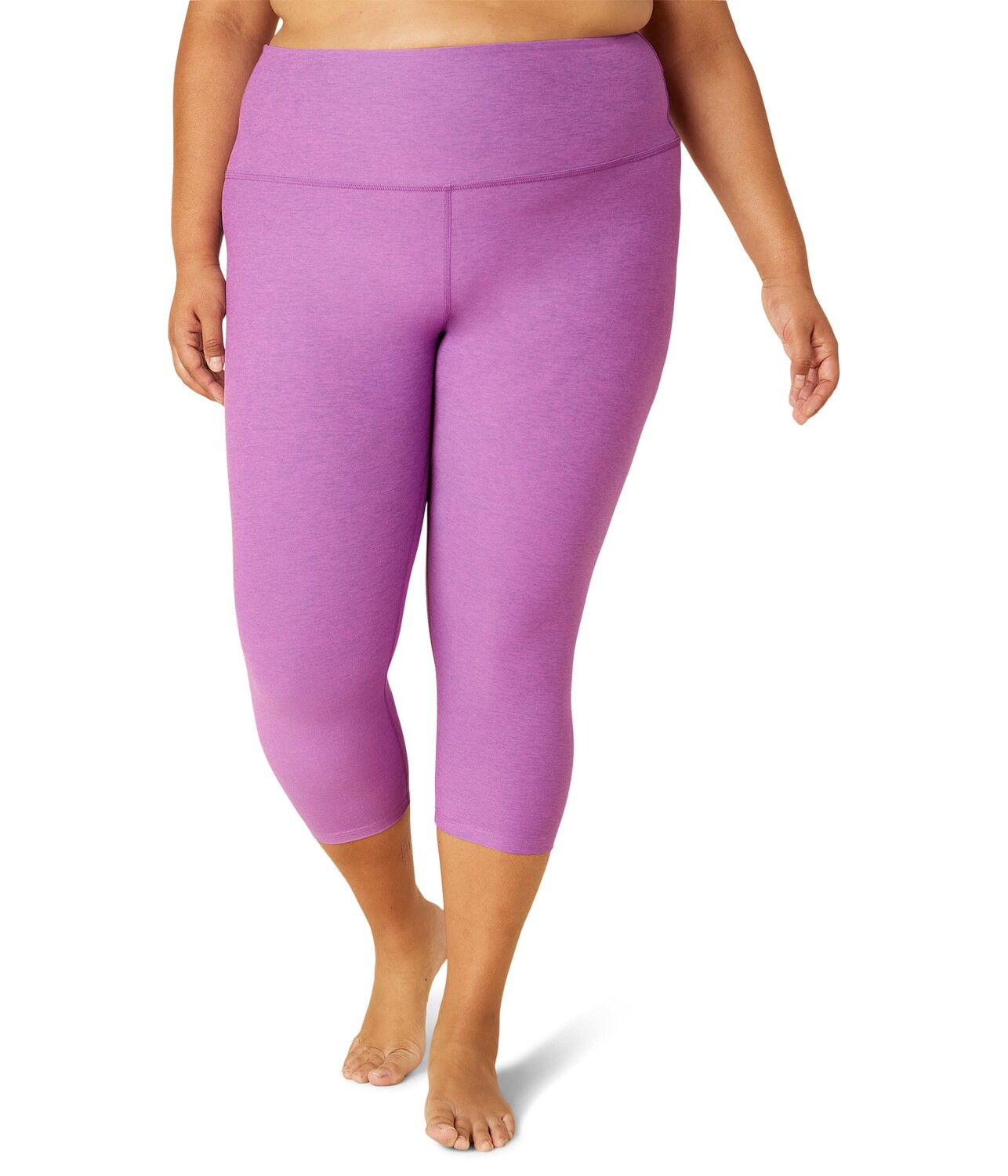 

Леггинсы Beyond Yoga, Plus Size Spacedye High Waisted Capris, Розовый