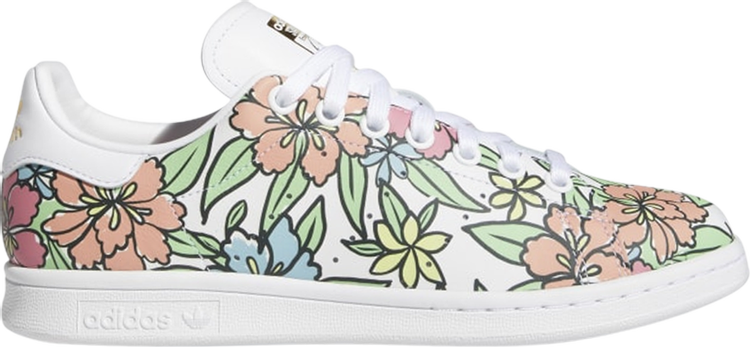 Adidas floral store stan smith