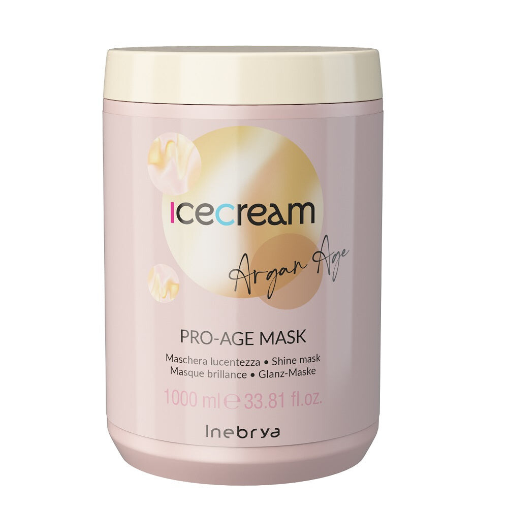 

Inebrya Маска для сияния Ice Cream Argan Age с аргановым маслом 1000мл