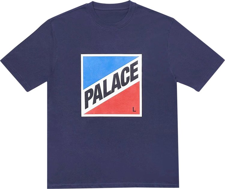 Футболка Palace My Size T-Shirt 'Navy', синий