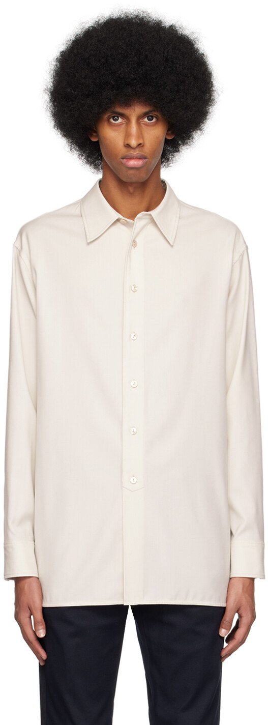 

Beige Kaftan Shirt Agnona