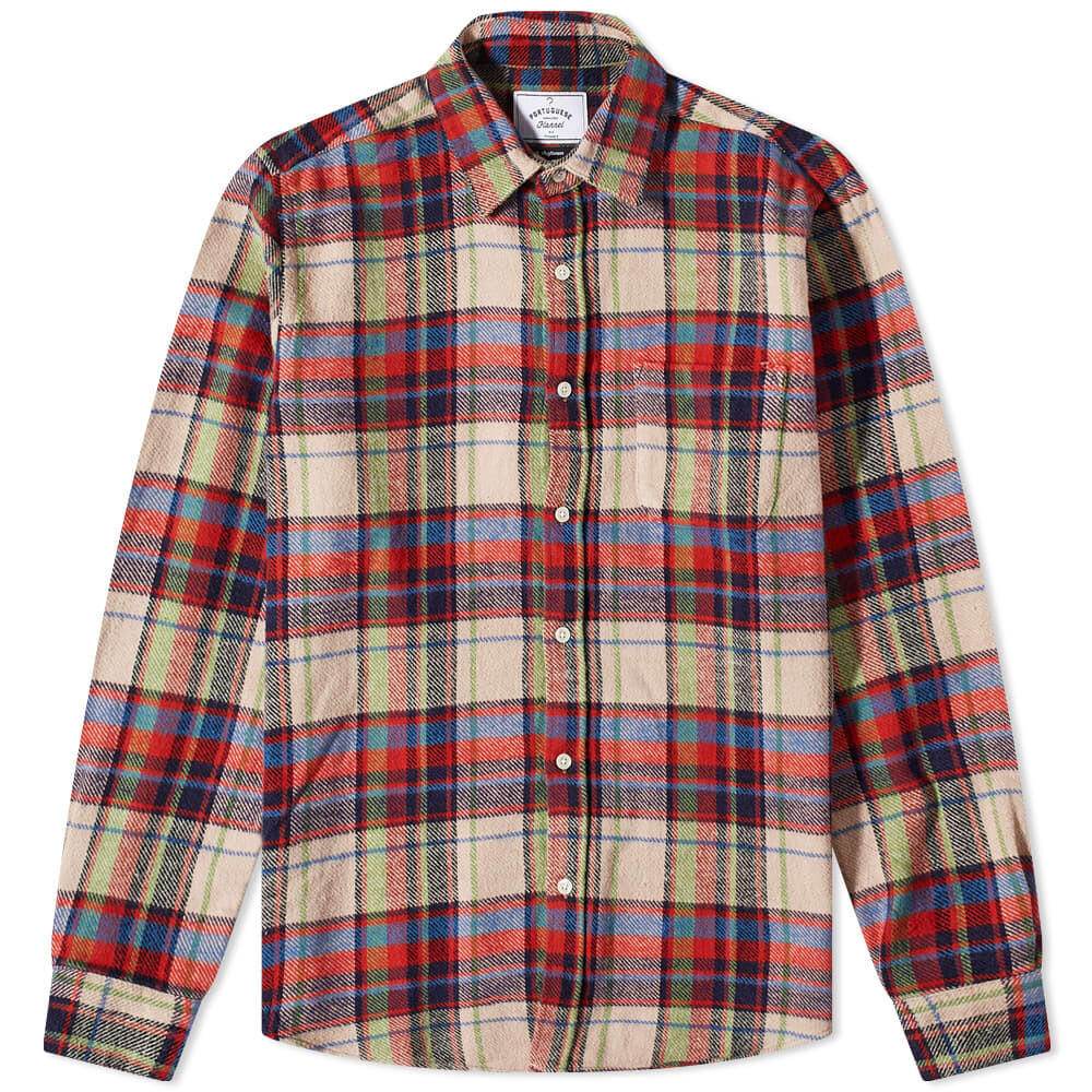 

Верхняя рубашка в клетку Crush Portuguese Flannel, Серый