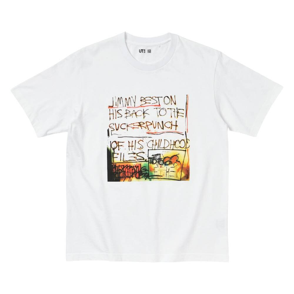 

Футболка Uniqlo UT NYC Pop Icons (Jean-Michel Basquiat), белый