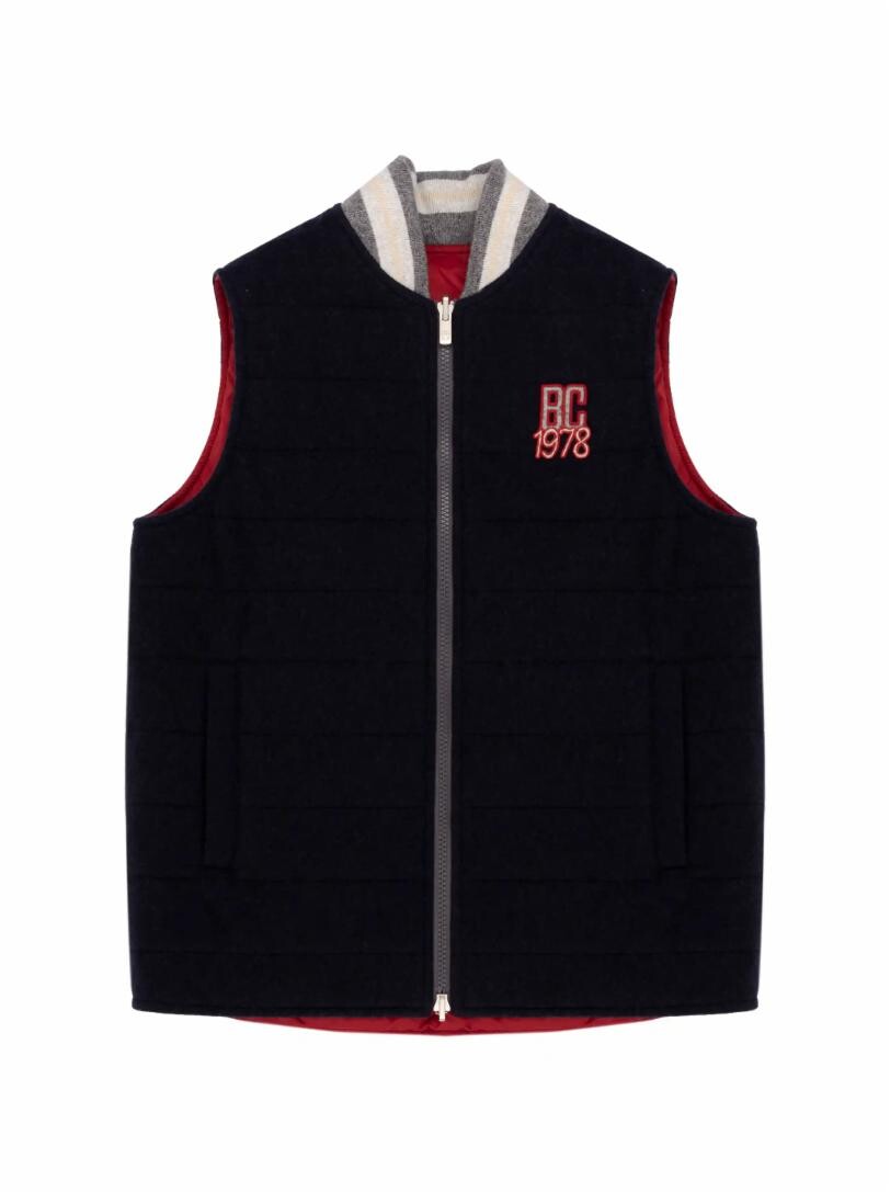 

Двусторонний жилет Brunello Cucinelli