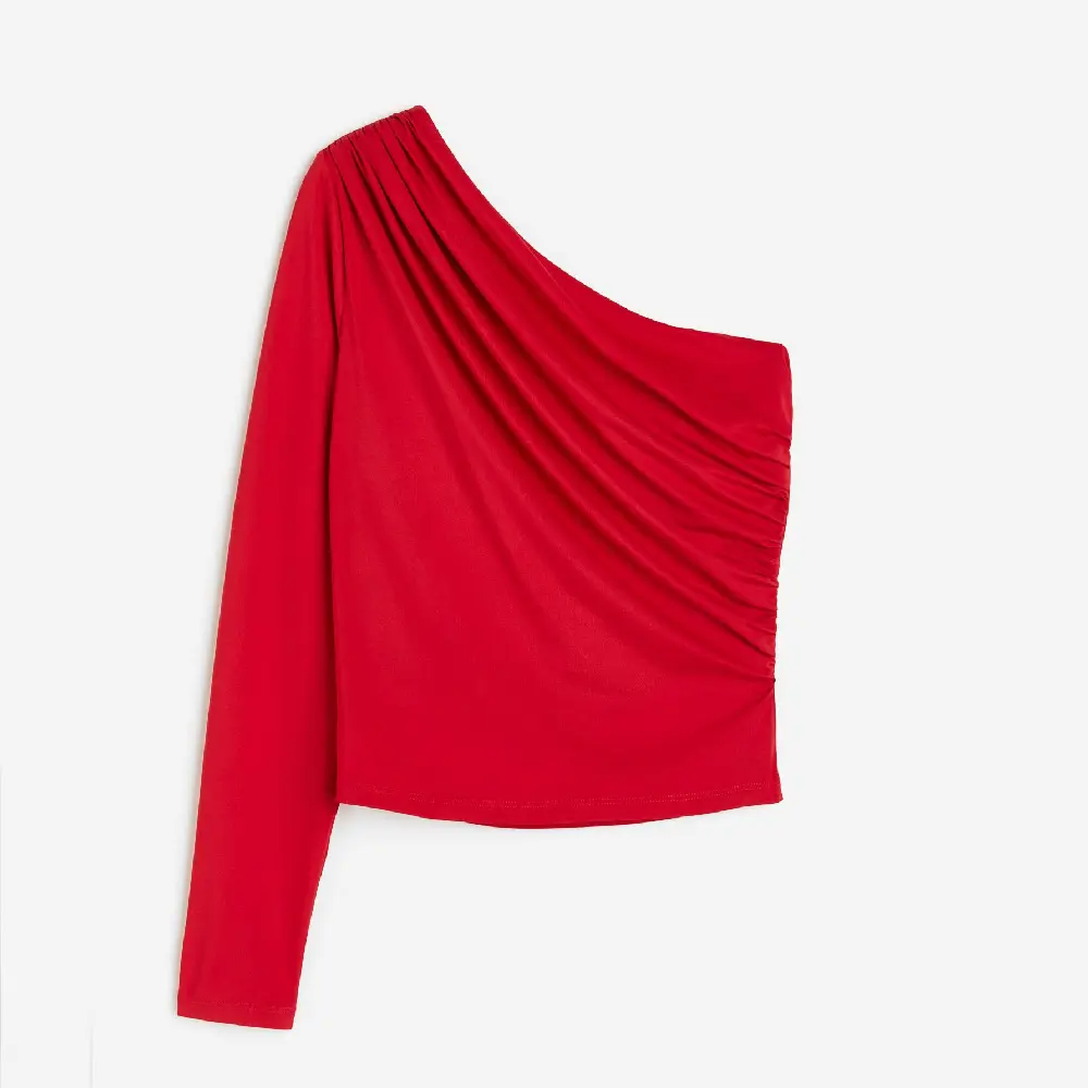 

Топ H&M One-shoulder, красный