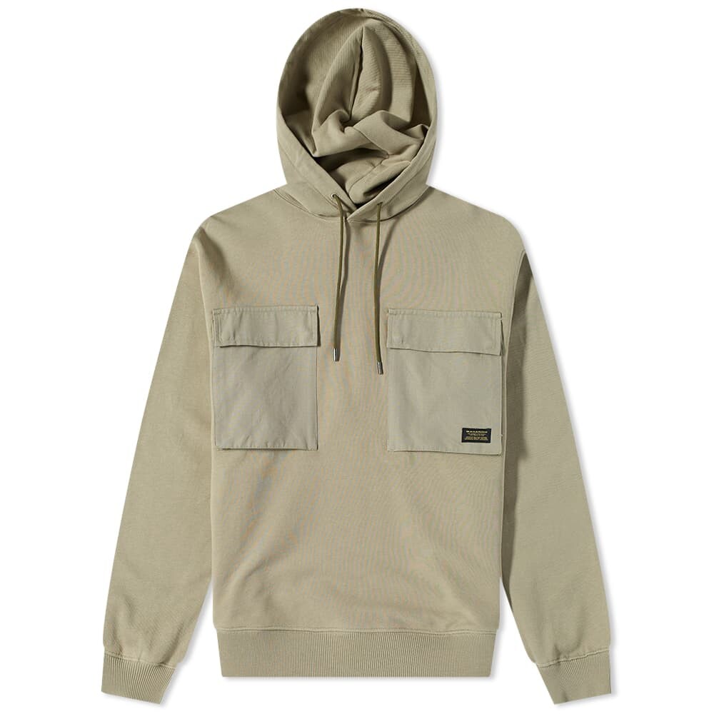 

Толстовка Maharishi Utility Pocket Organic Hoody, Серый