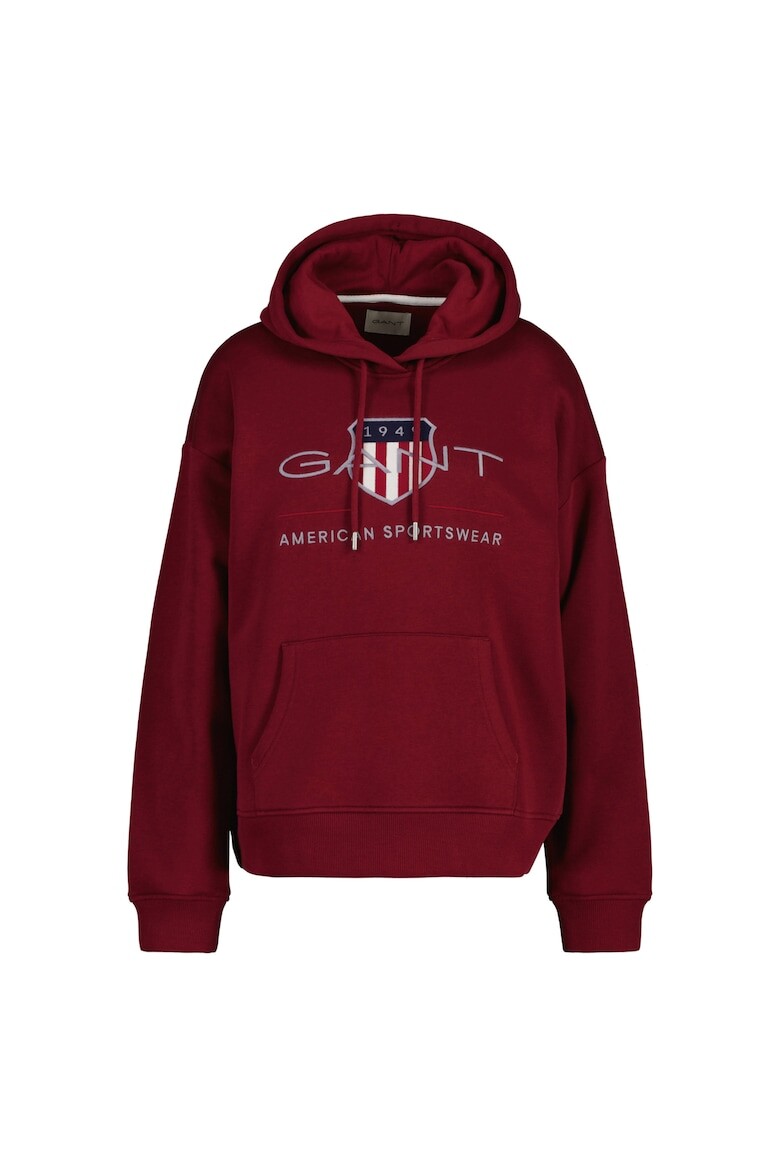 

Толстовка с логотипом Archive Shield Gant, красный