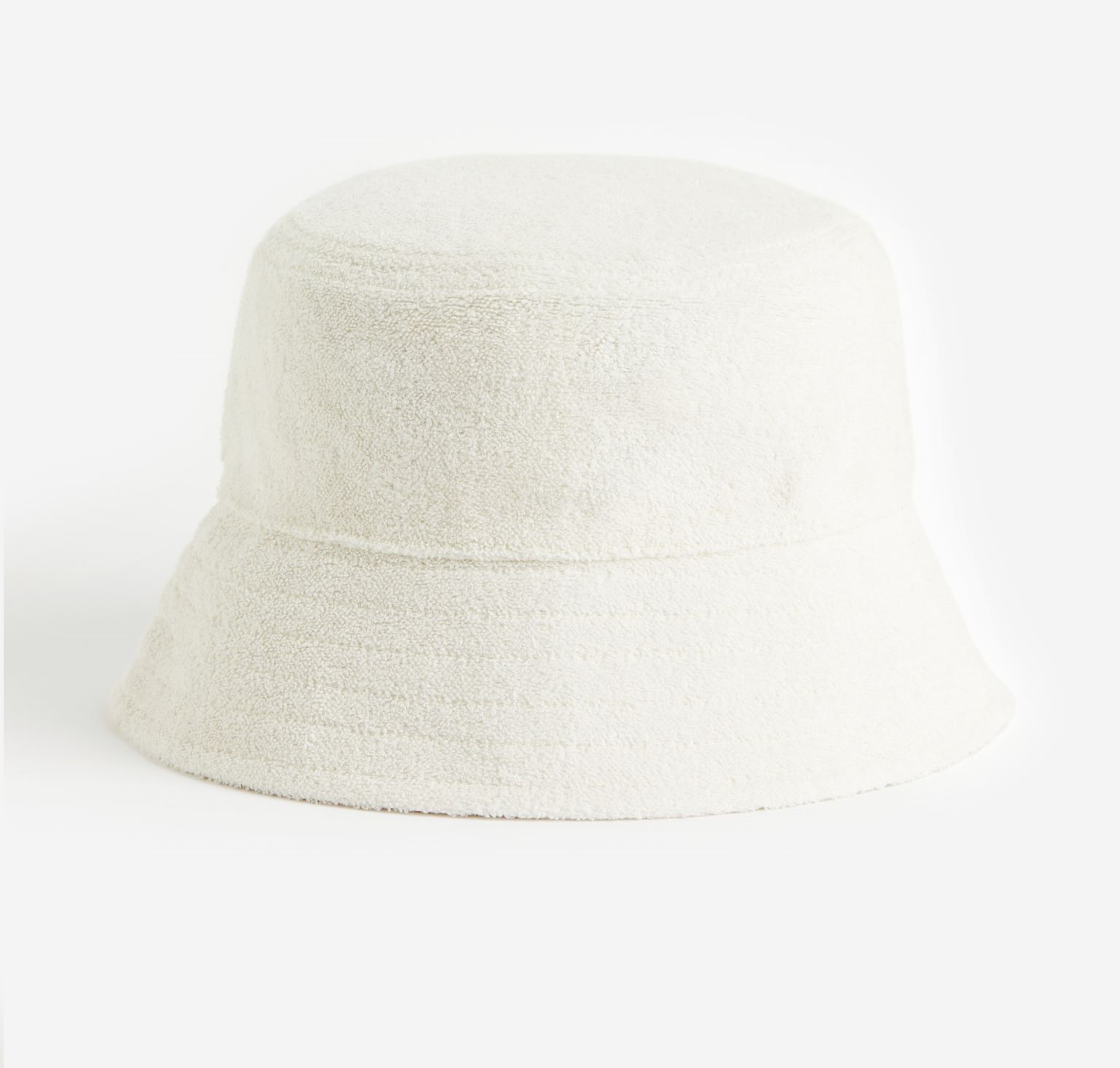 Панама H&M Terry Bucket Hat, белый