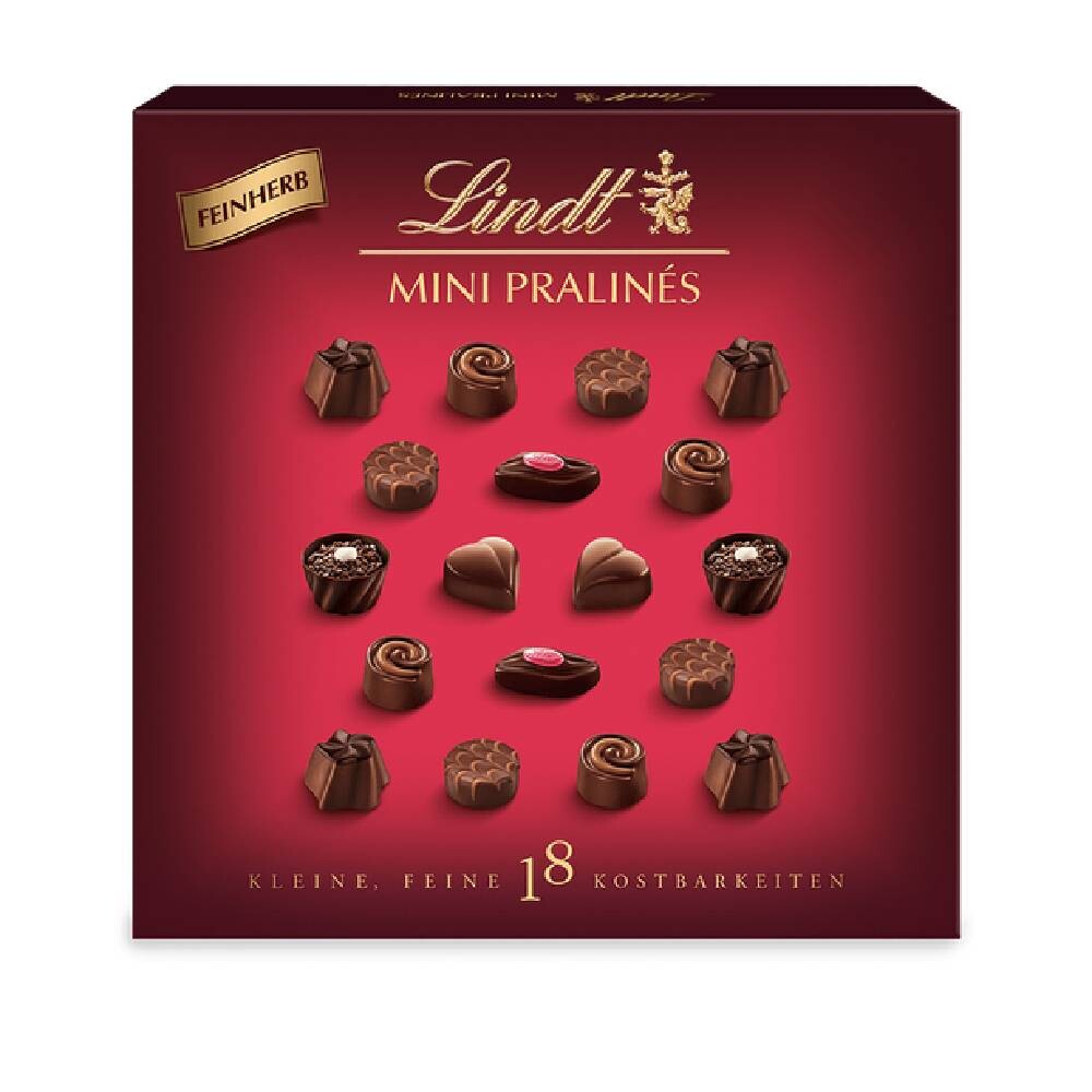 

Конфеты Lindt Pralinés Feinherb, темный шоколад, 90г