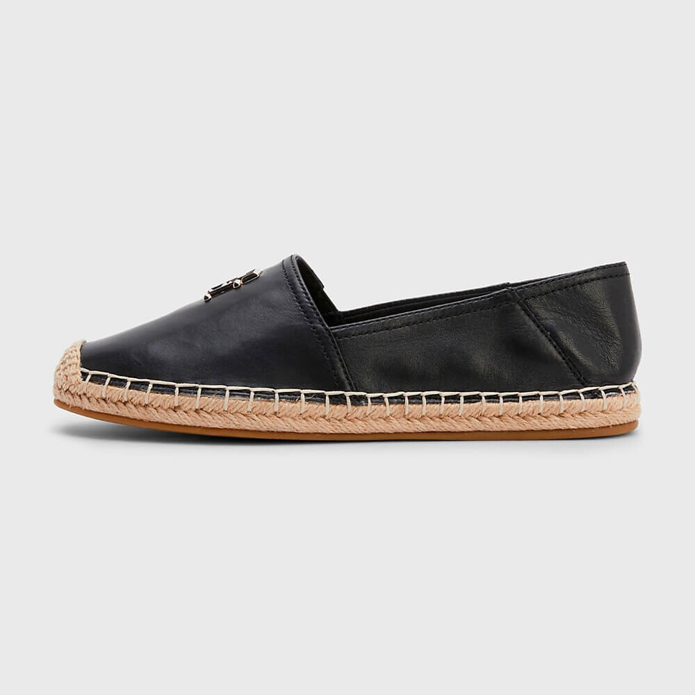 

Мокасины Tommy Hilfiger Logo Leather, черный