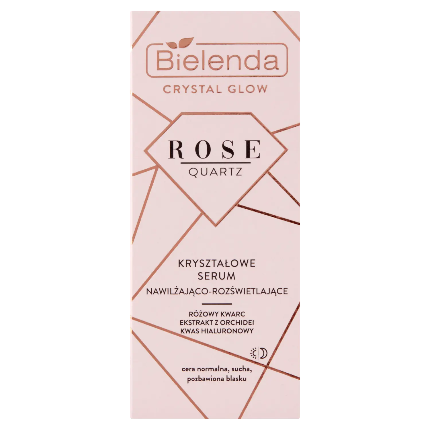 

Bielenda Rose Quartz кристальная увлажняющая и осветляющая сыворотка для лица, 30 мл