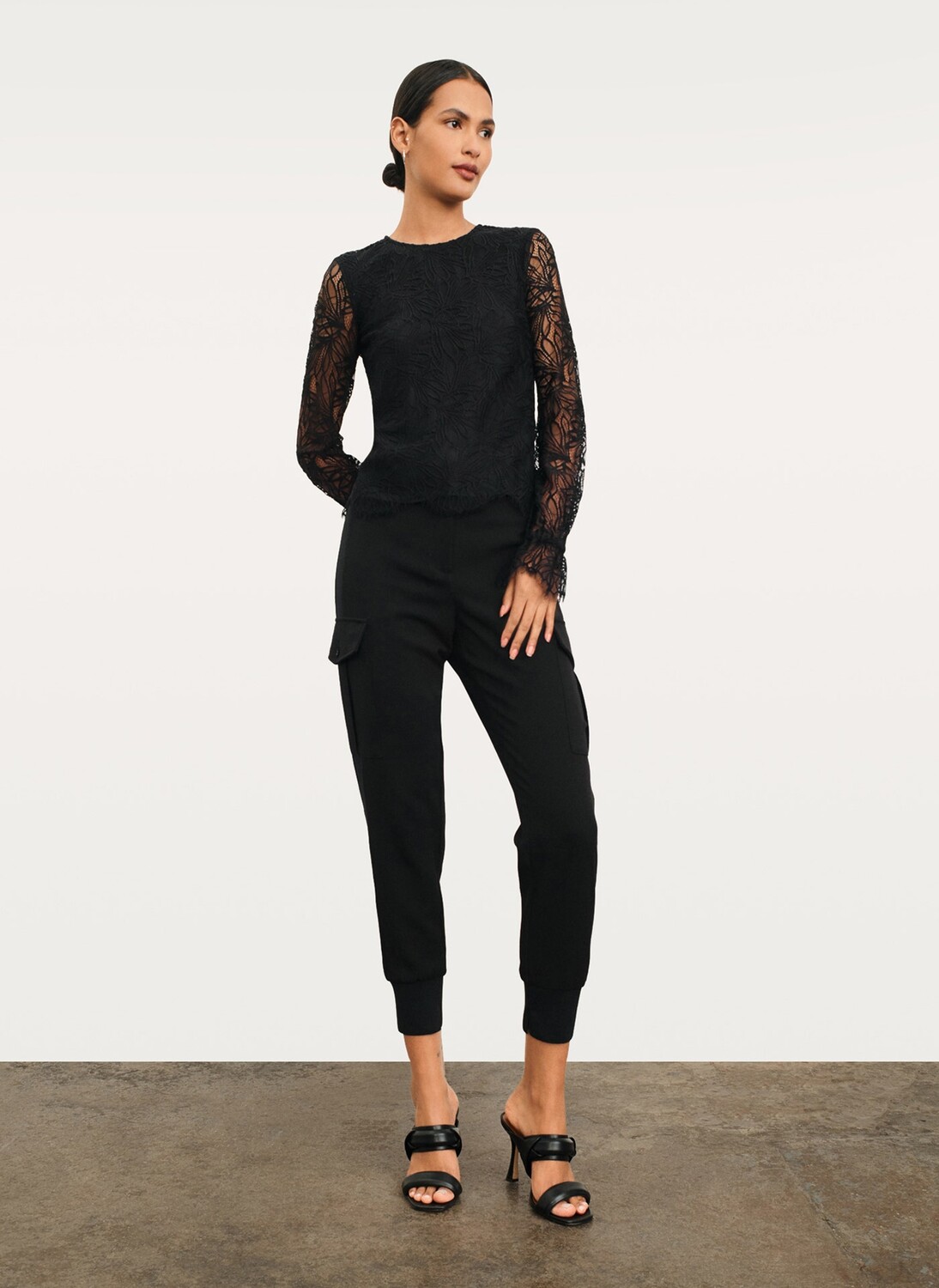 

Блуза из кружева Donna Karan