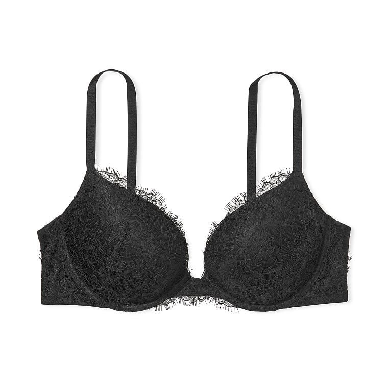 

Бюстгальтер Victoria's Secret Dream Angels Ribbon Slot Push-up, черный