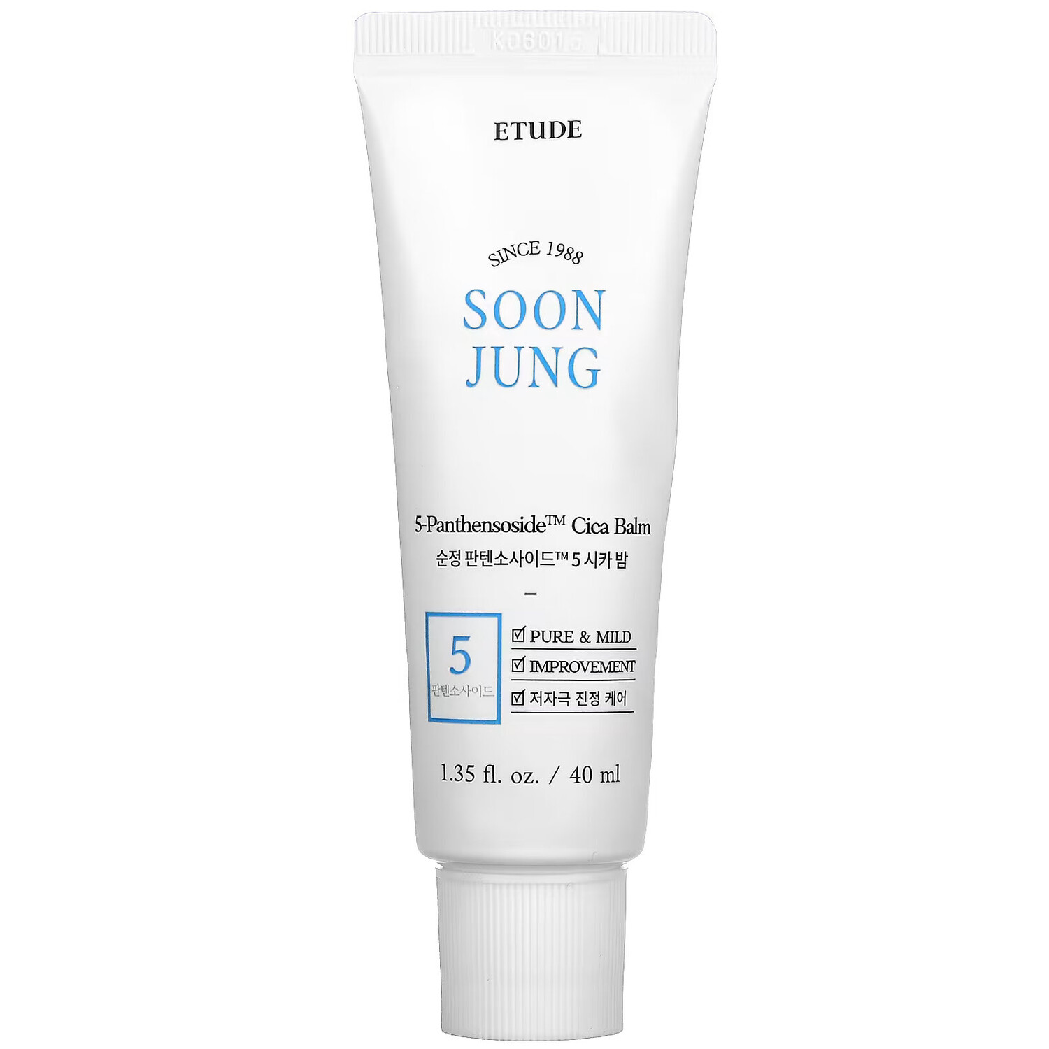 

Etude, Soon Jung, 5-Panthensoside Cica, бальзам, 40 мл (1,35 жидк. унции)