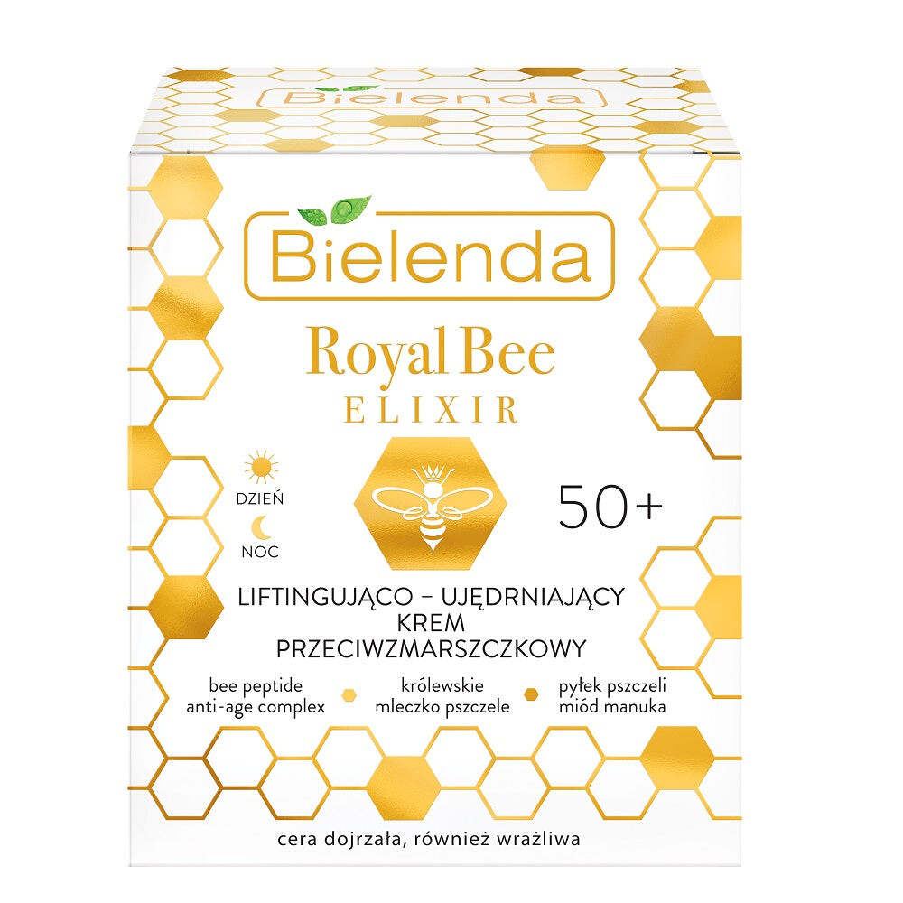 

Bielenda Royal Bee Elixir 50+ лифтинг и укрепляющий дневной и ночной крем против морщин 50мл