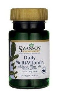 Набор витаминов и минералов Swanson Daily Multi Vitamin, 30 шт комплекс витаминов и минералов qnt daily vitamins 60 шт